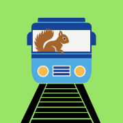 squirrels and trains the ND Metaphor